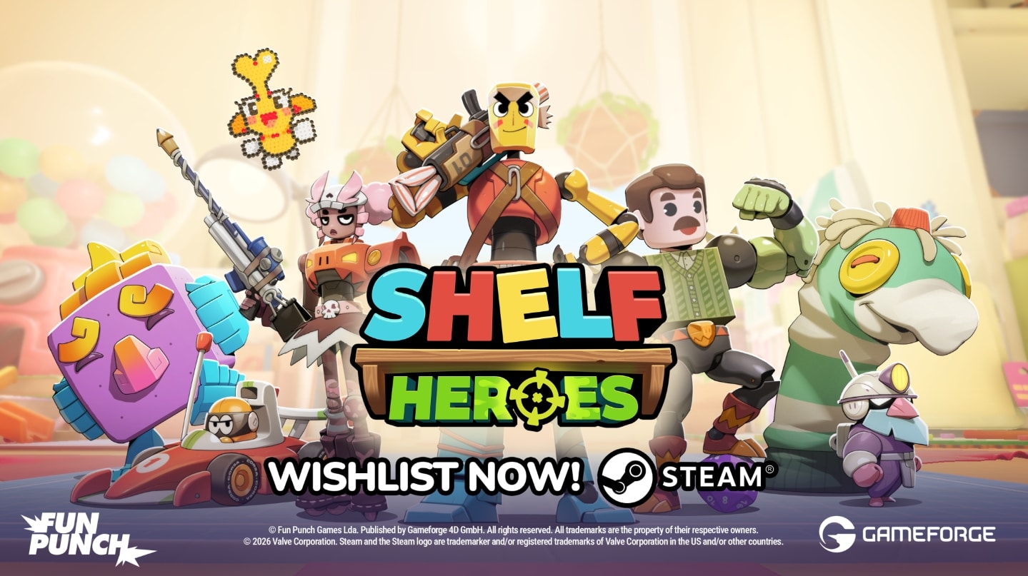 Shelf Heroes bringt Chaos im Spielzeugformat auf die Future Games Show: Spring Showcase